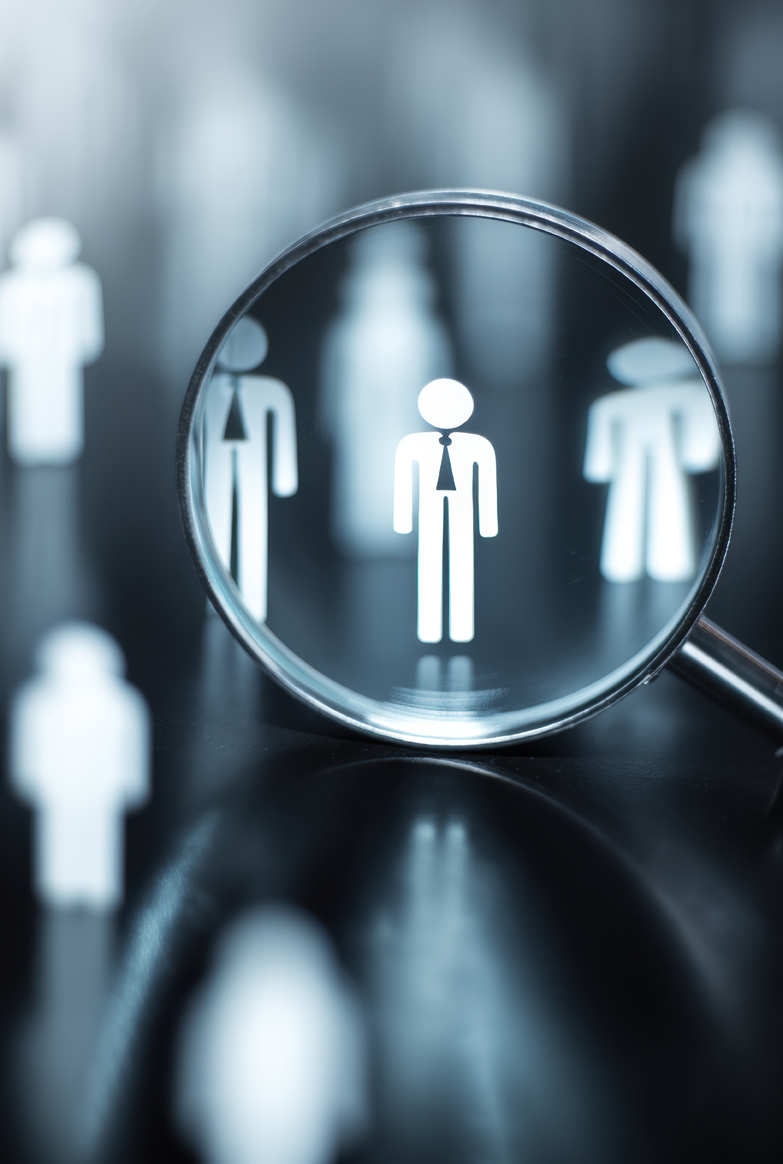 Bild von nett blickender Dame